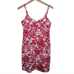 Vintage Y2K Old Navy | Red White Cream Floral Cami Sundress Size 4